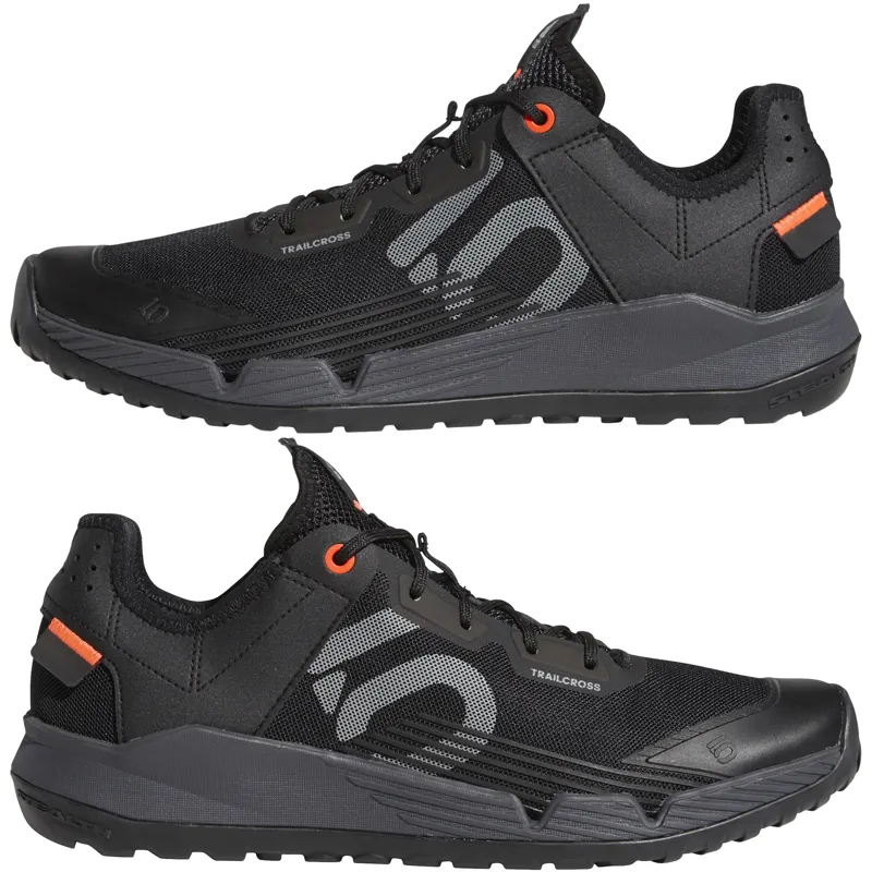 Five Ten Trailcross LT Mountain Bike Shoes - Core Black/Grey Two/Solar Red-9
